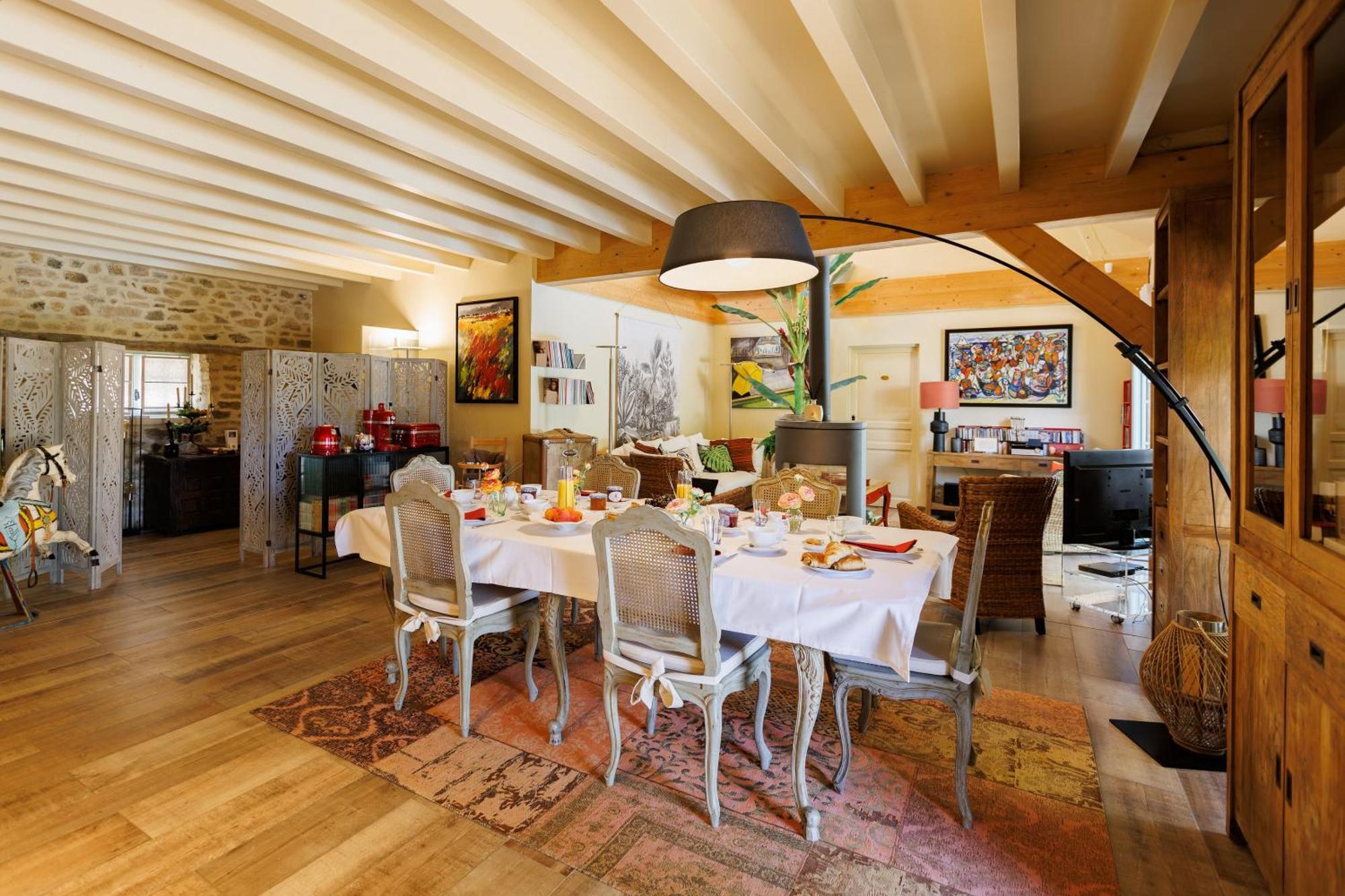 Maison D'Hotes Les Jardins Saint Eloi Le Lonzac Экстерьер фото